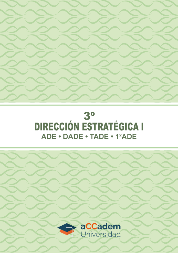 Intensivo de Dirección Estratégica I ADE para la Universidad de Alicante