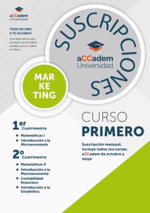 Suscripción Marketing Primer Curso