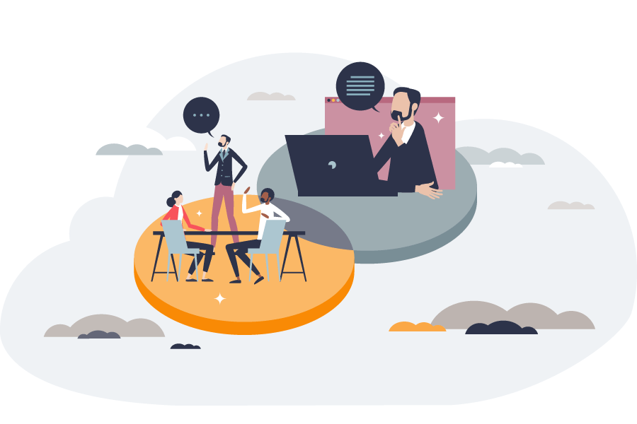 Clases presenciales vs educación en línea