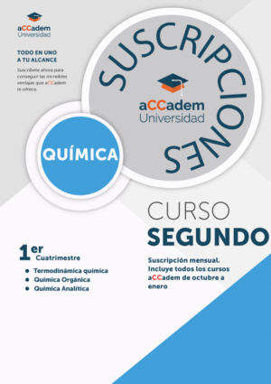 Suscripción Química Segundo Curso